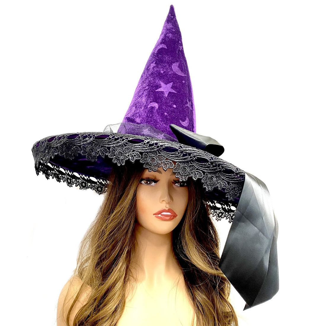 Women Costume Witch Hats for Halloween Cosplay party Hat