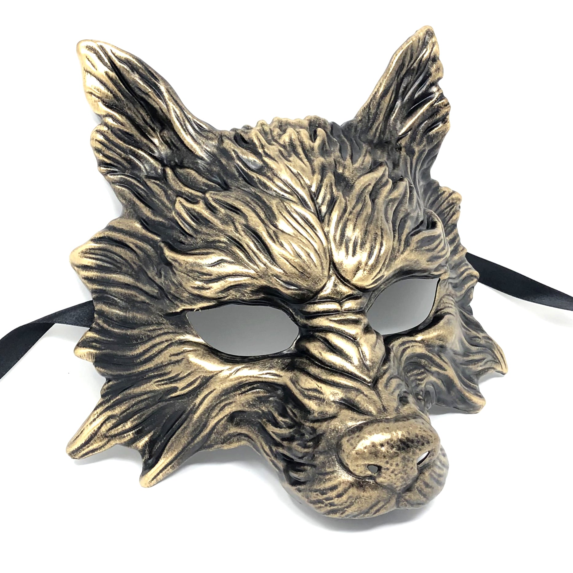Gold Couple Masquerade Party Masks , Women Lace Mask, Men&