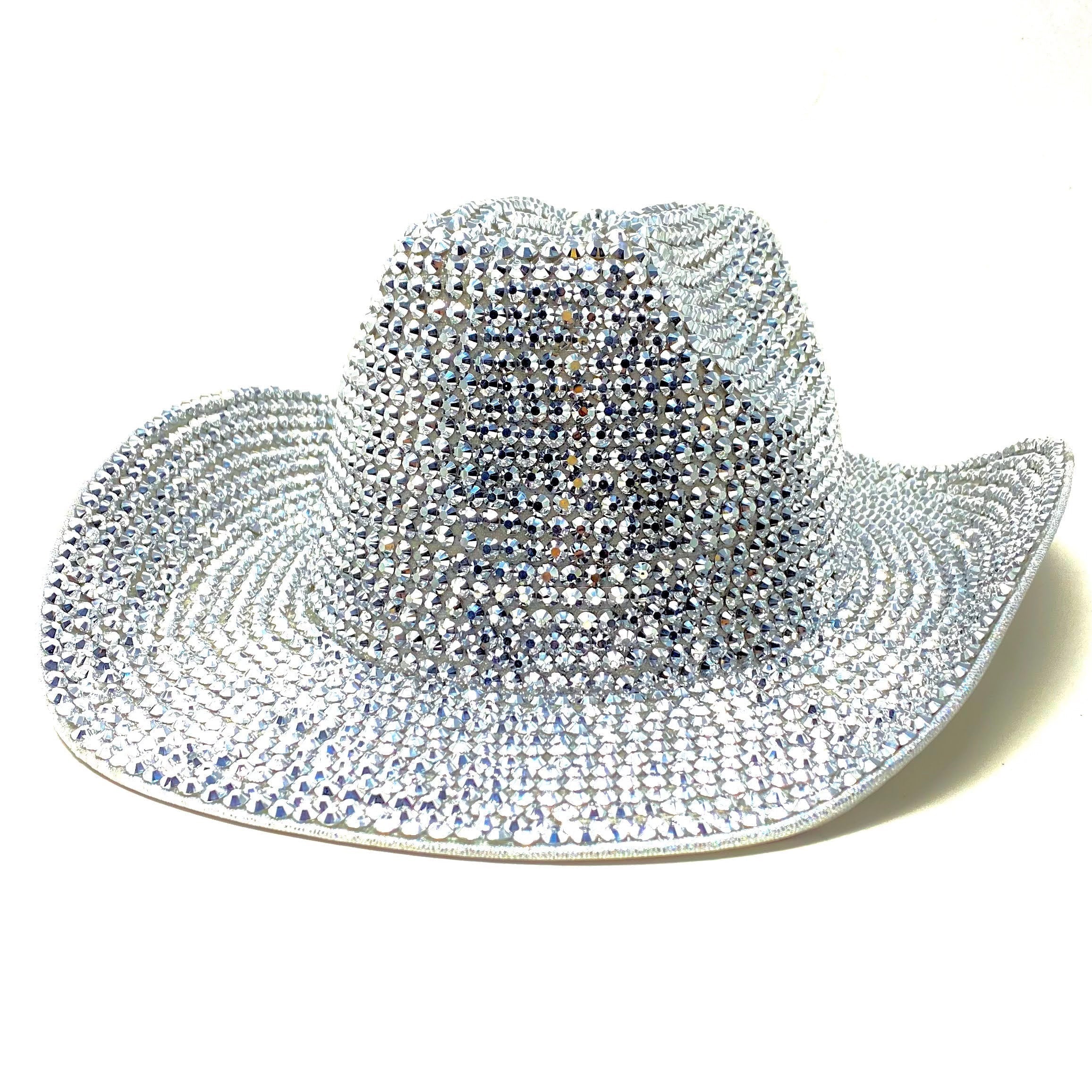 Fully Rhinestone Cowboy Hat, Diamond Bling Cowgirl Hats