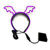 LED Light Up Devil Wings Headband