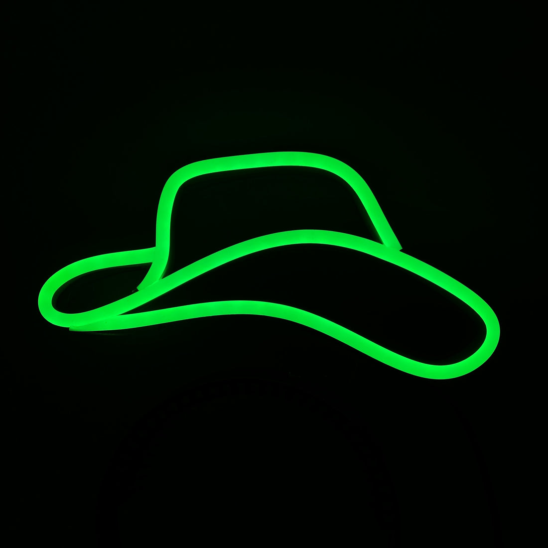 LED Light Up Cowboy Hat Headband