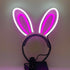 LED Light Up Bunny Ears Headband