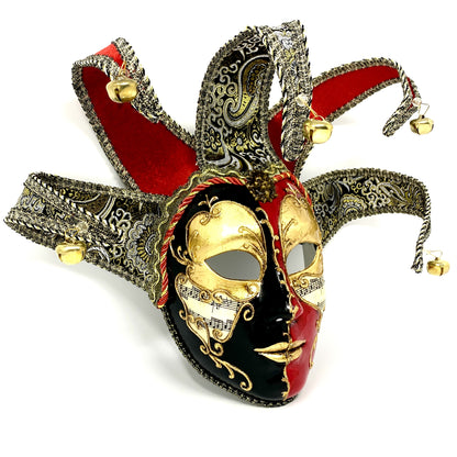 Venetian Full Mask Jester Joker Mask