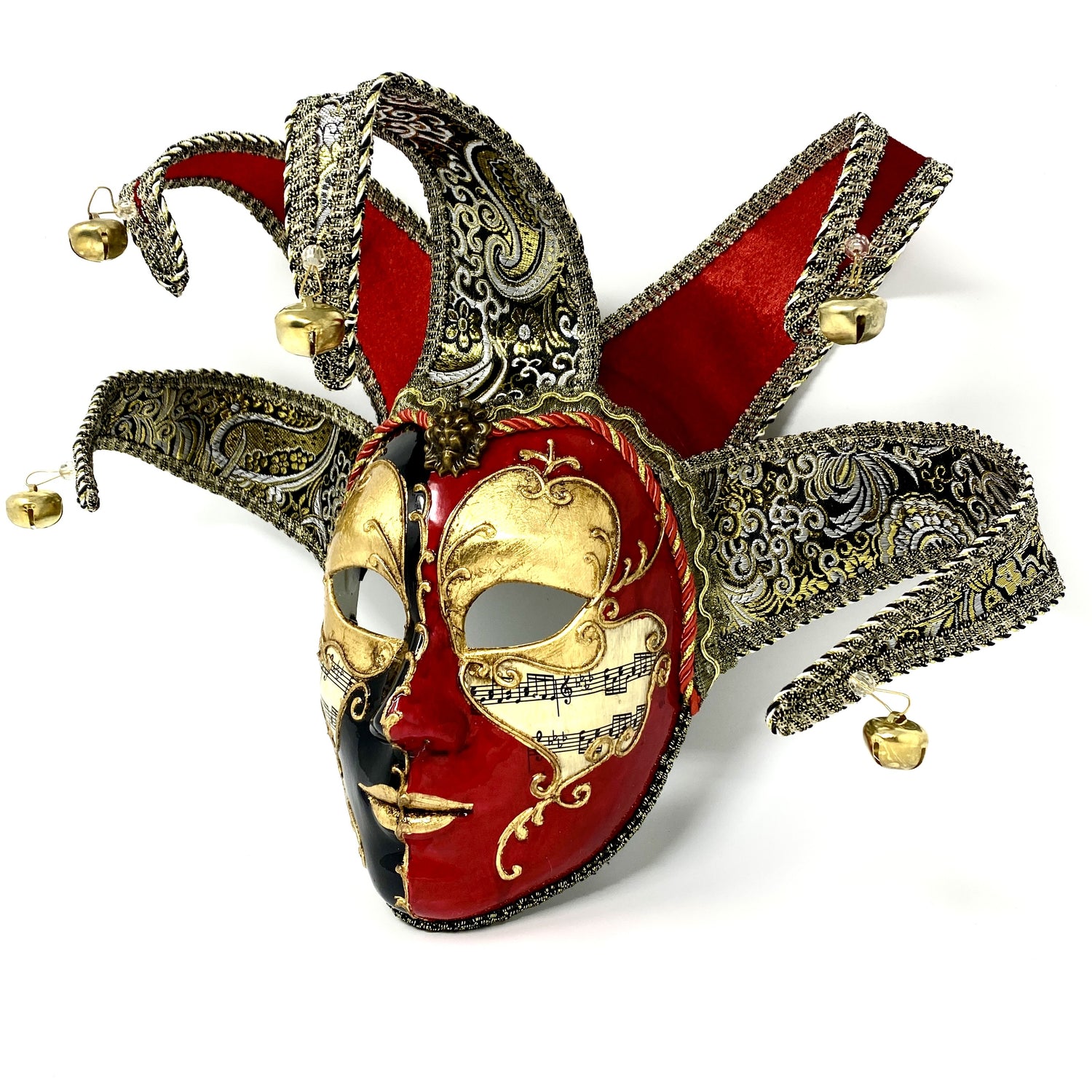 Venetian Full Mask Jester Joker Mask