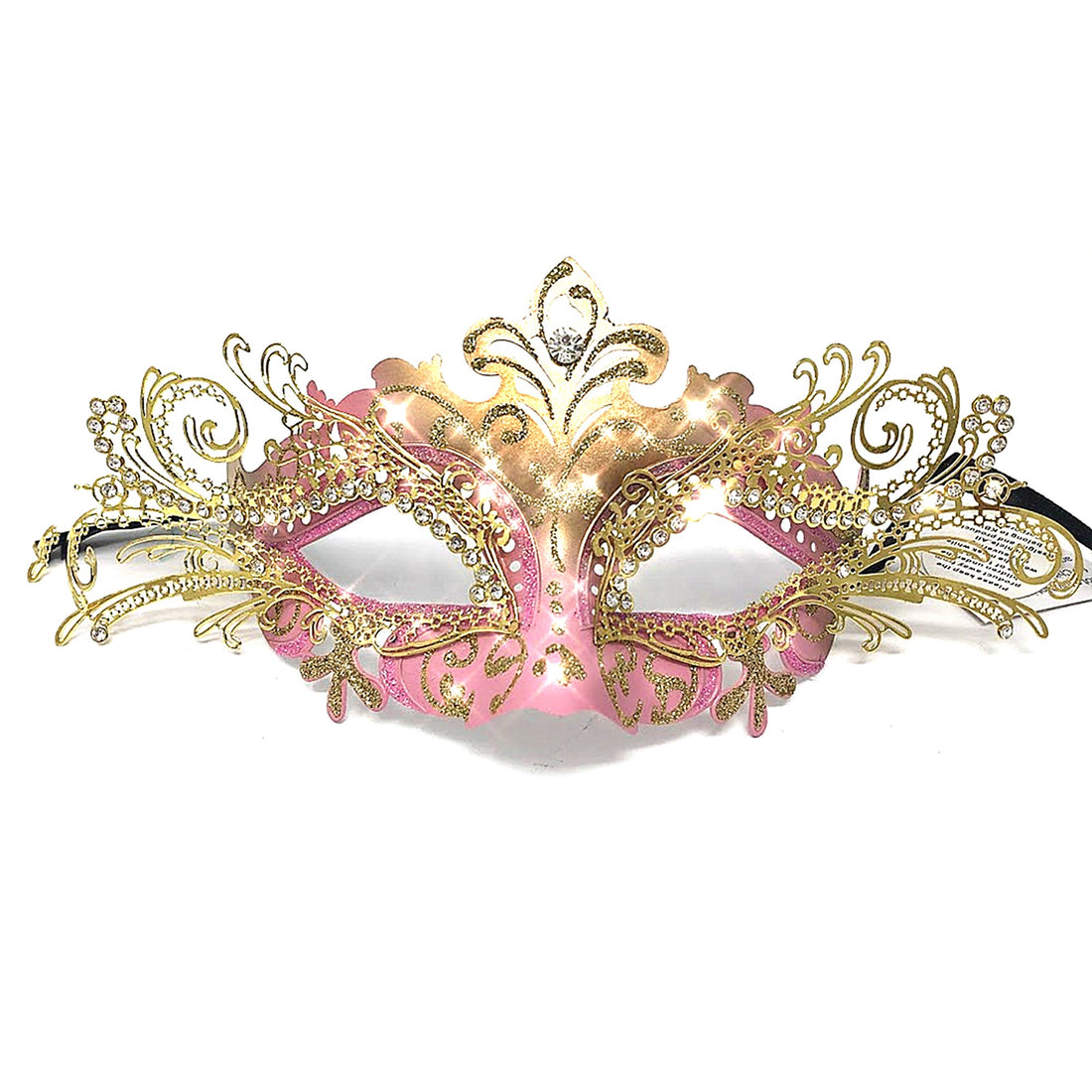 Women Costume Mask Masquerade Party Eye Metal Masks