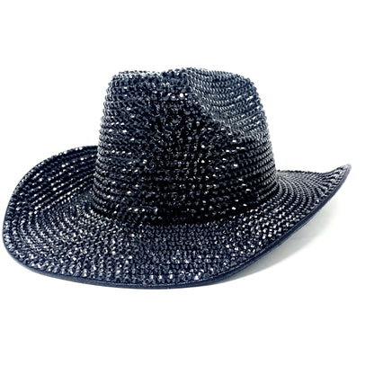 Fully Rhinestone Cowboy Hat, Diamond Bling Cowgirl Hat