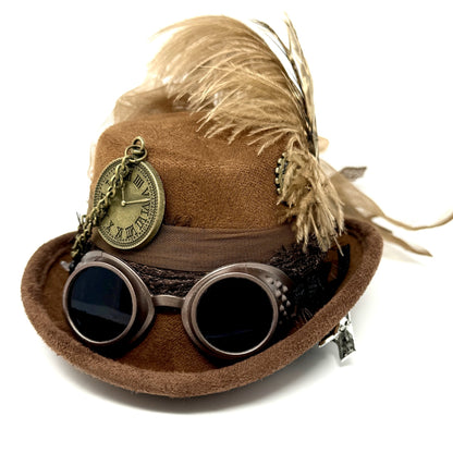 Steampunk Accessories Mini Top Hat for Women Cosplay Headwear