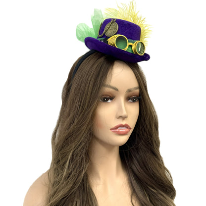 Steampunk Accessories Mini Top Hat for Women Cosplay Headwear