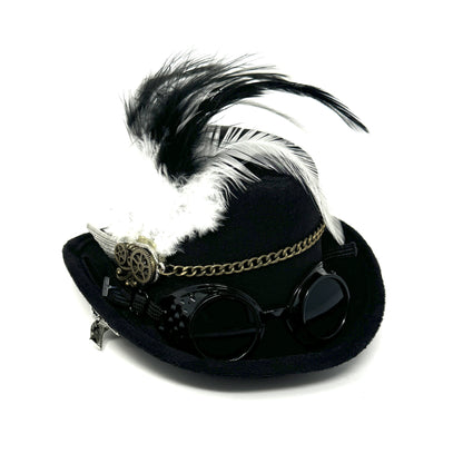 Steampunk Accessories Mini Top Hat for Women Cosplay Headwear