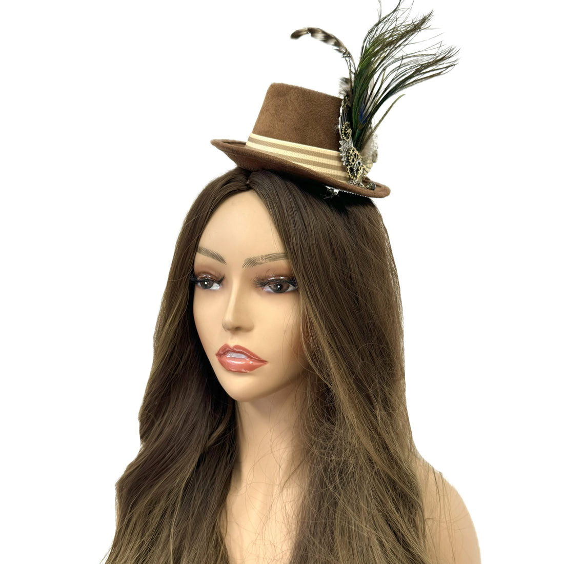 Steampunk Accessories Mini Top Hat for Women Cosplay Headwear