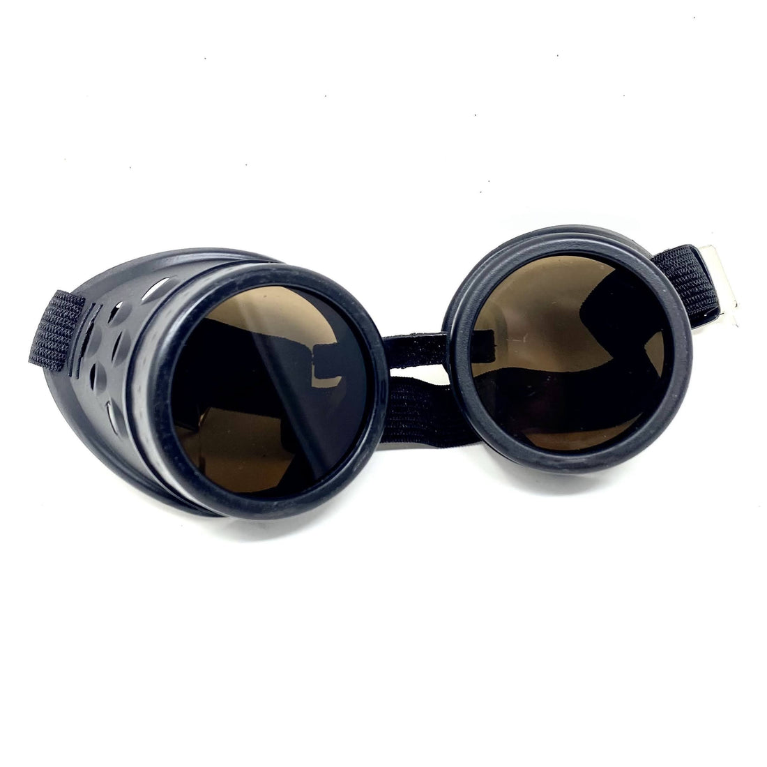 Steampunk Victorian Style Metallic Scientist Time Traveler Goggles
