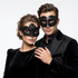 black couple masks