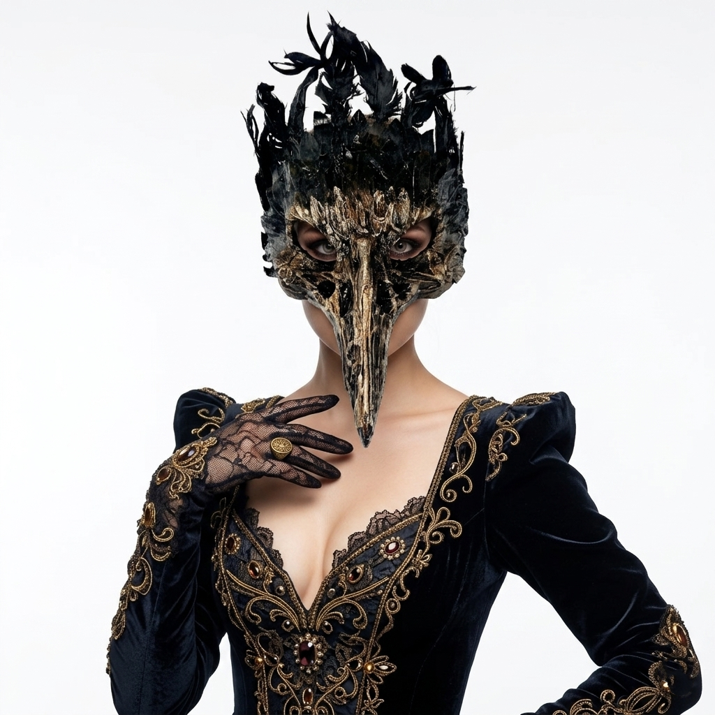 Plague Doctor Bird Mask
