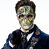 green skull masks