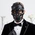Black skull masks
