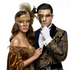 Gold Couple Masks