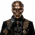 bronze skull mask