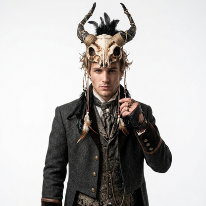 Halloween Goat horn masks