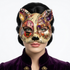 red Cat Women Masquerade mask