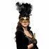 gold women costume masks