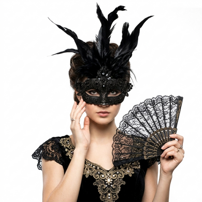 black women costume masks