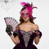 Pink Women Masquerade Masks