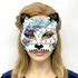 blue Cat Women Masquerade mask