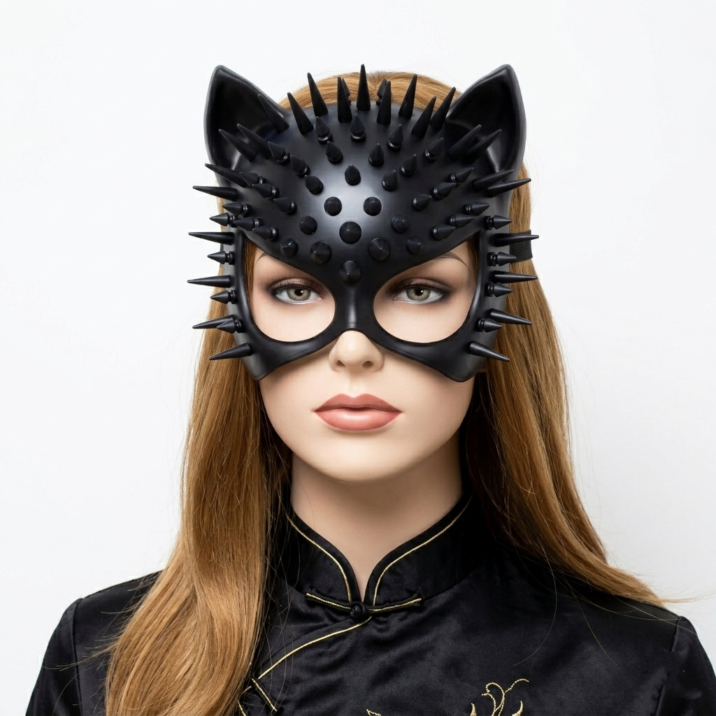 Black Cat Women Masquerade mask