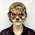 red  Cat Women Masquerade mask