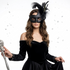 black masquerade masks