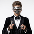 silver skull masks