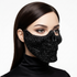 Black  skull Rhinestone masquerade mask