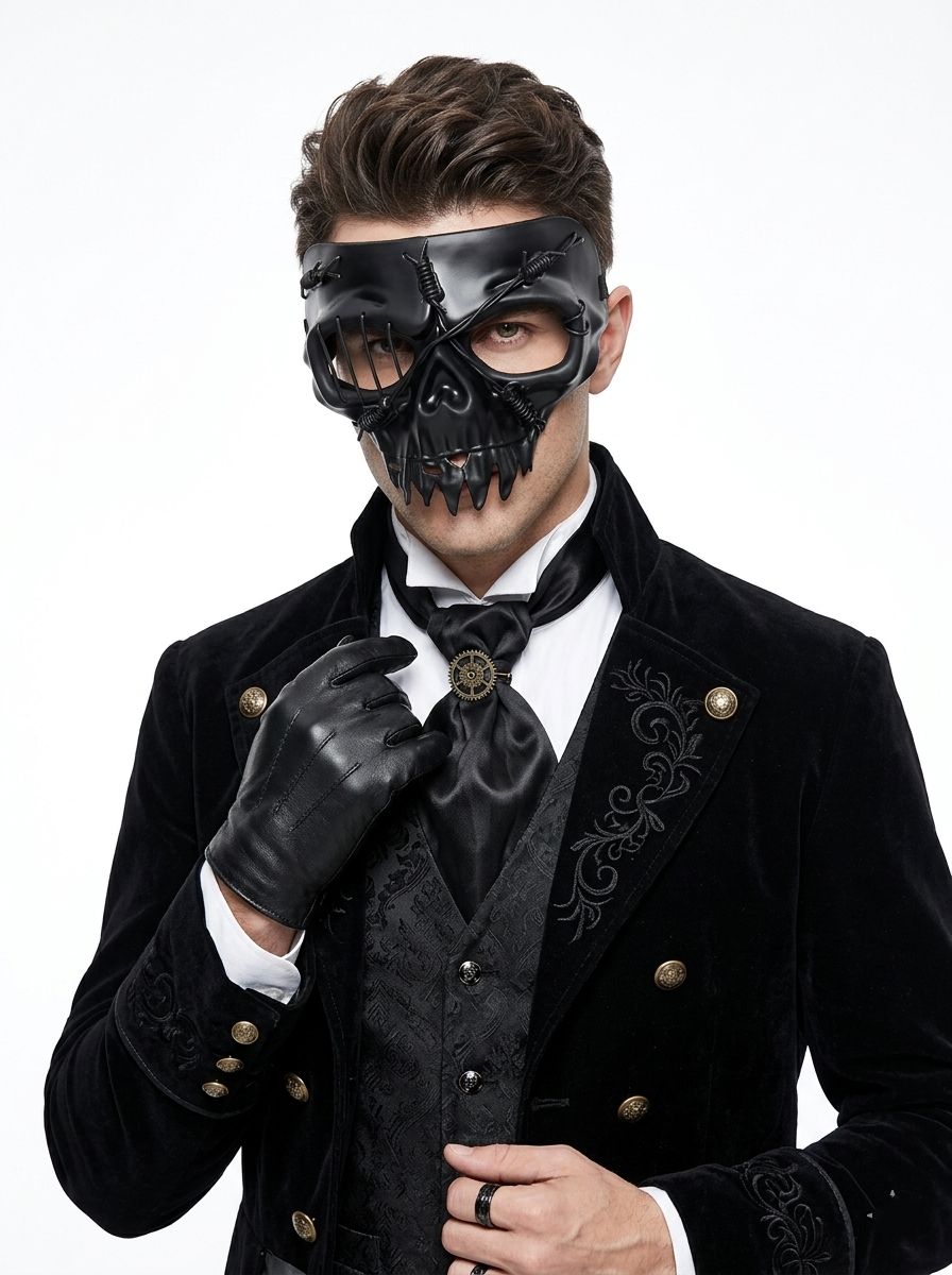black skull masks