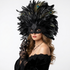 Black women party face masks