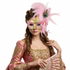 Pink women masquerade masks
