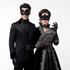 black couple masks