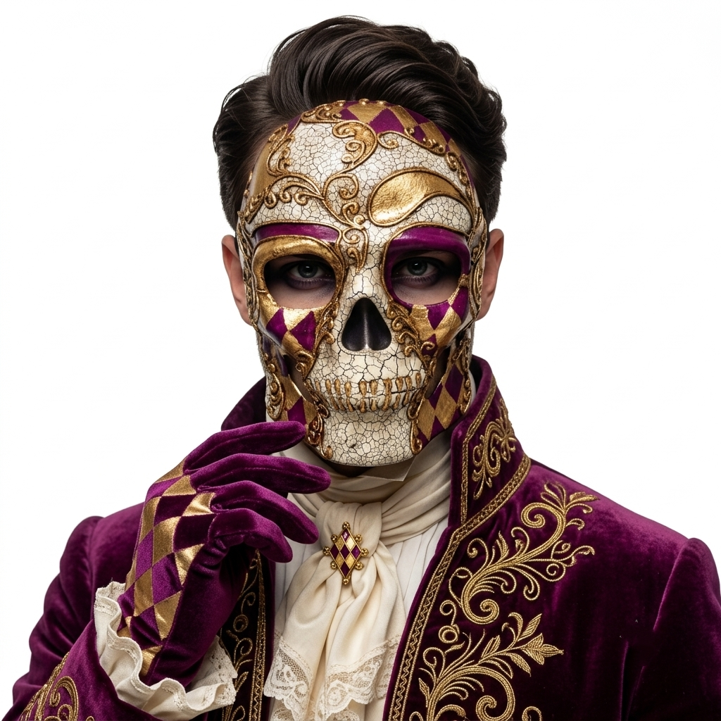 Day of the Dead Skull Mask Scary Skeleton Costume Party Masks
