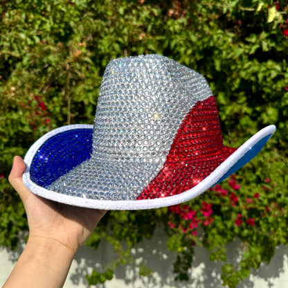 Fully Rhinestone Cowboy Hat, Diamond Bling Cowgirl Hats