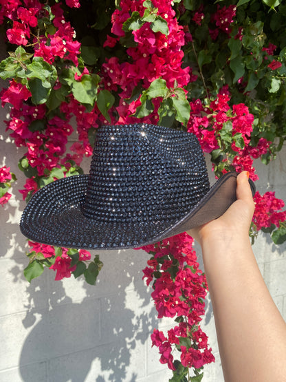 Fully Rhinestone Cowboy Hat, Diamond Bling Cowgirl Hats