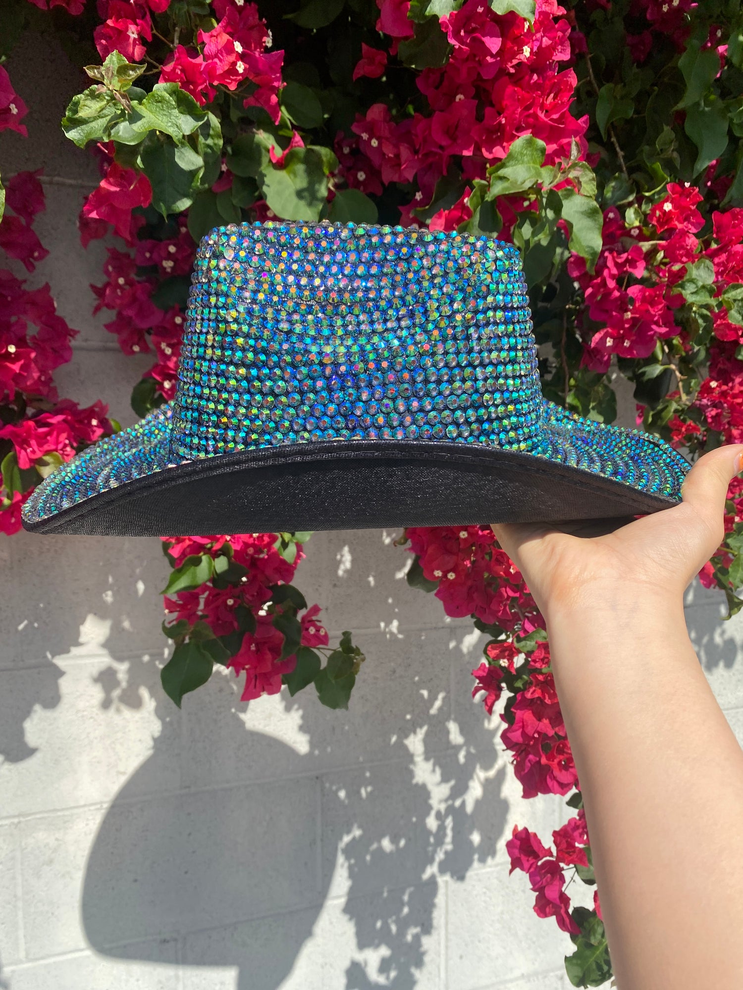 Fully Rhinestone Cowboy Hat, Diamond Bling Cowgirl Hat