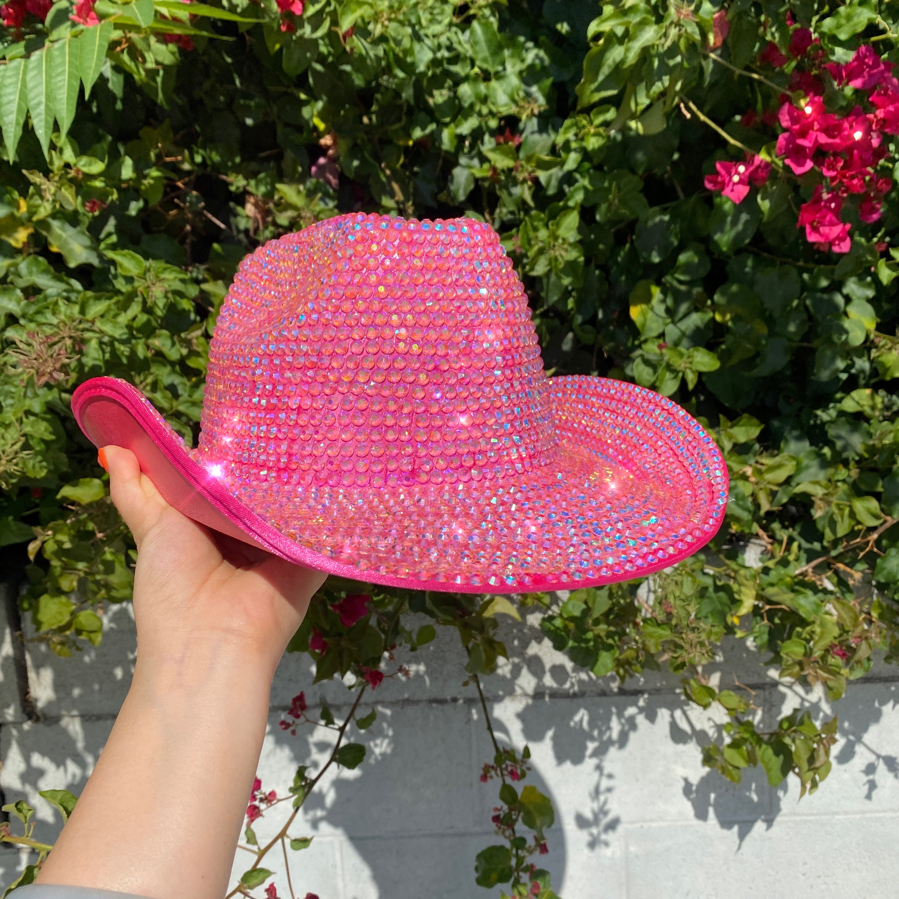 Fully Rhinestone Cowboy Hat, Diamond Bling Cowgirl Hat