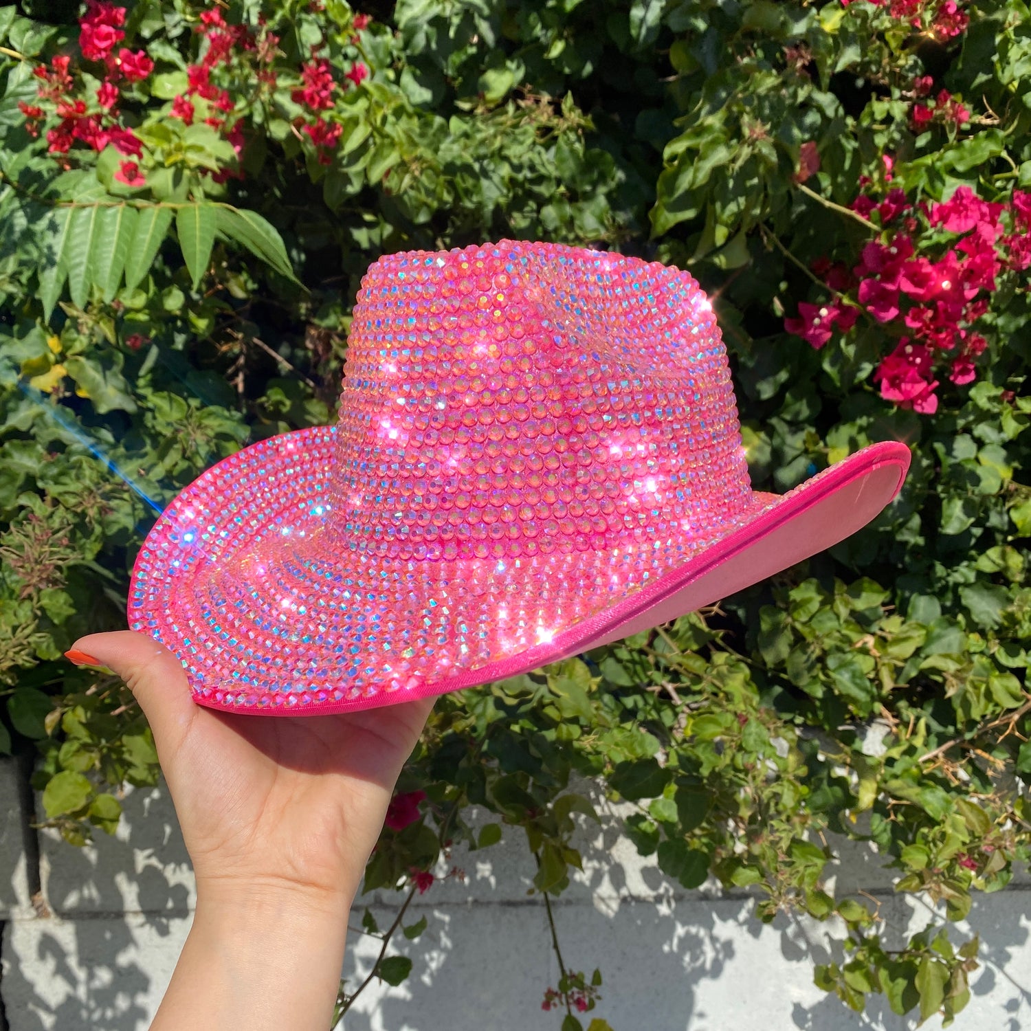 Fully Rhinestone Cowboy Hat, Diamond Bling Cowgirl Hat