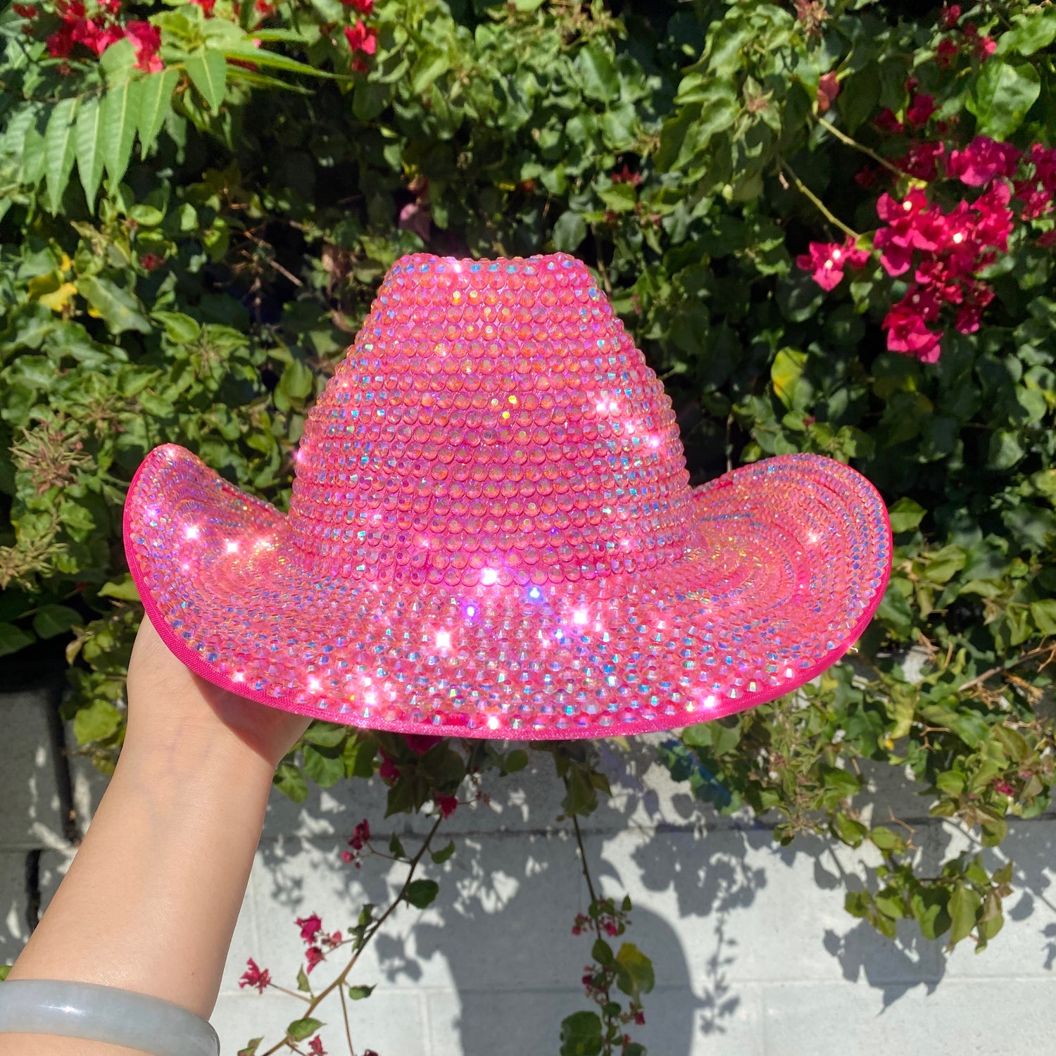 Fully Rhinestone Cowboy Hat, Diamond Bling Cowgirl Hat