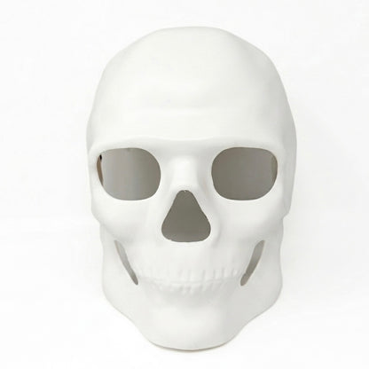 Halloween Skull Mask Scary Skeleton Costume Masquerade Party Masks - White
