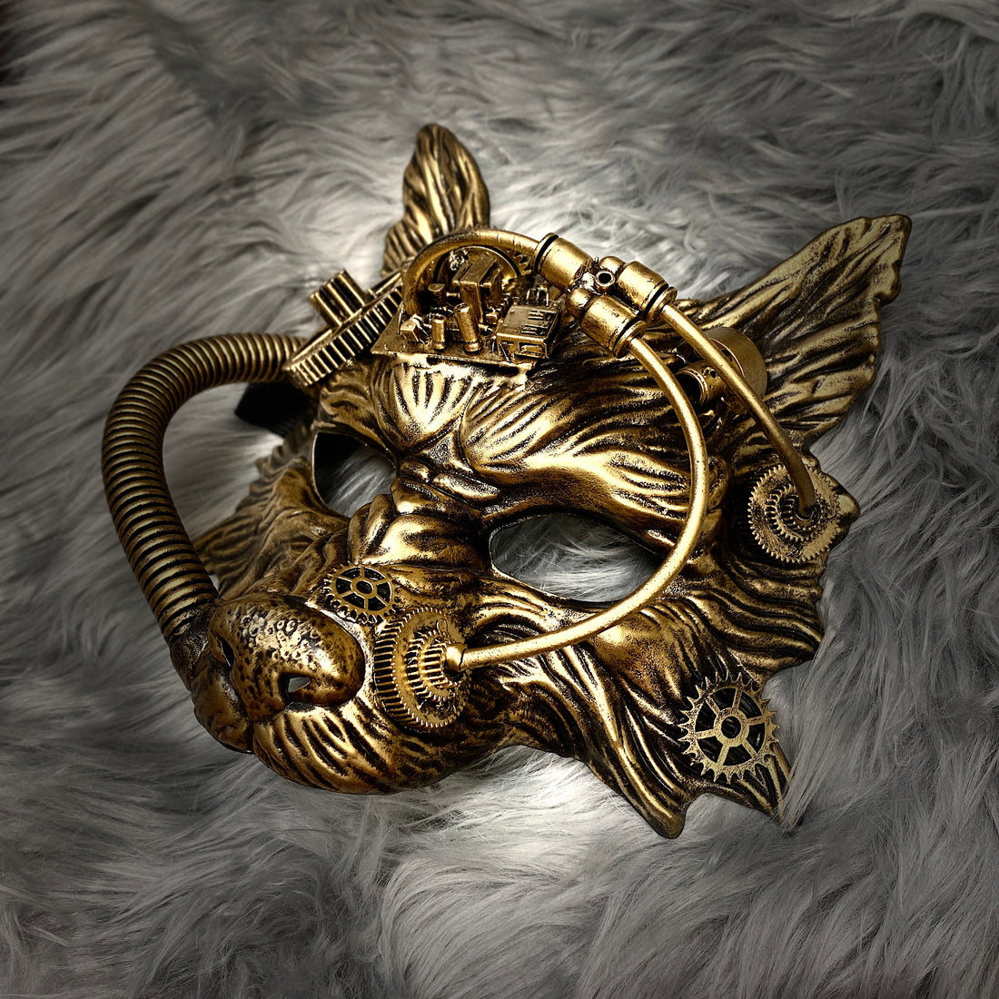 Steampunk Style Scary Devil Wolf Animal Masquerade Masks Halloween Costume Party Mask