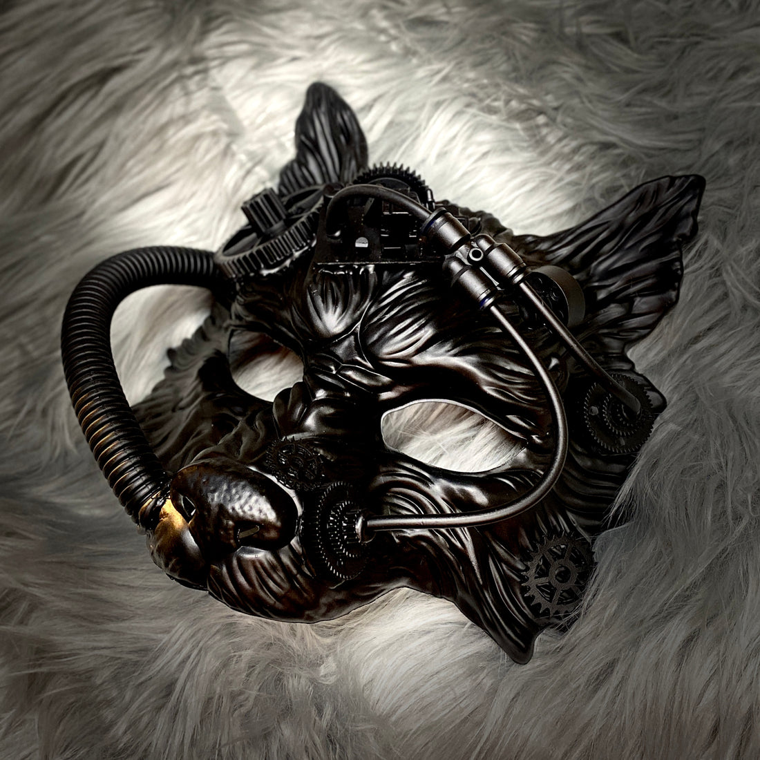 Steampunk Style Scary Devil Wolf Animal Masquerade Masks Halloween Costume Party Mask