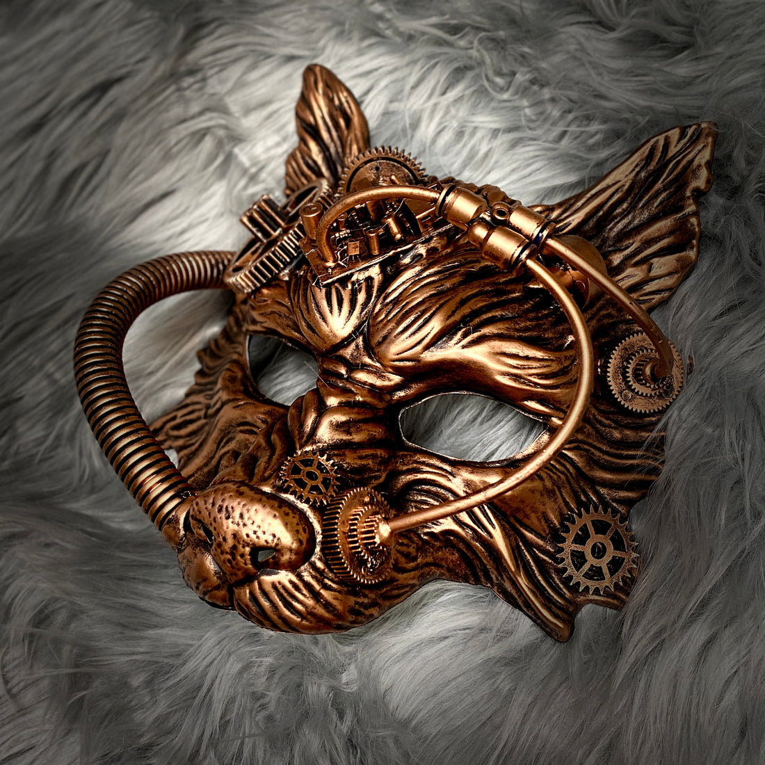 Steampunk Style Scary Devil Wolf Animal Masquerade Masks Halloween Costume Party Mask