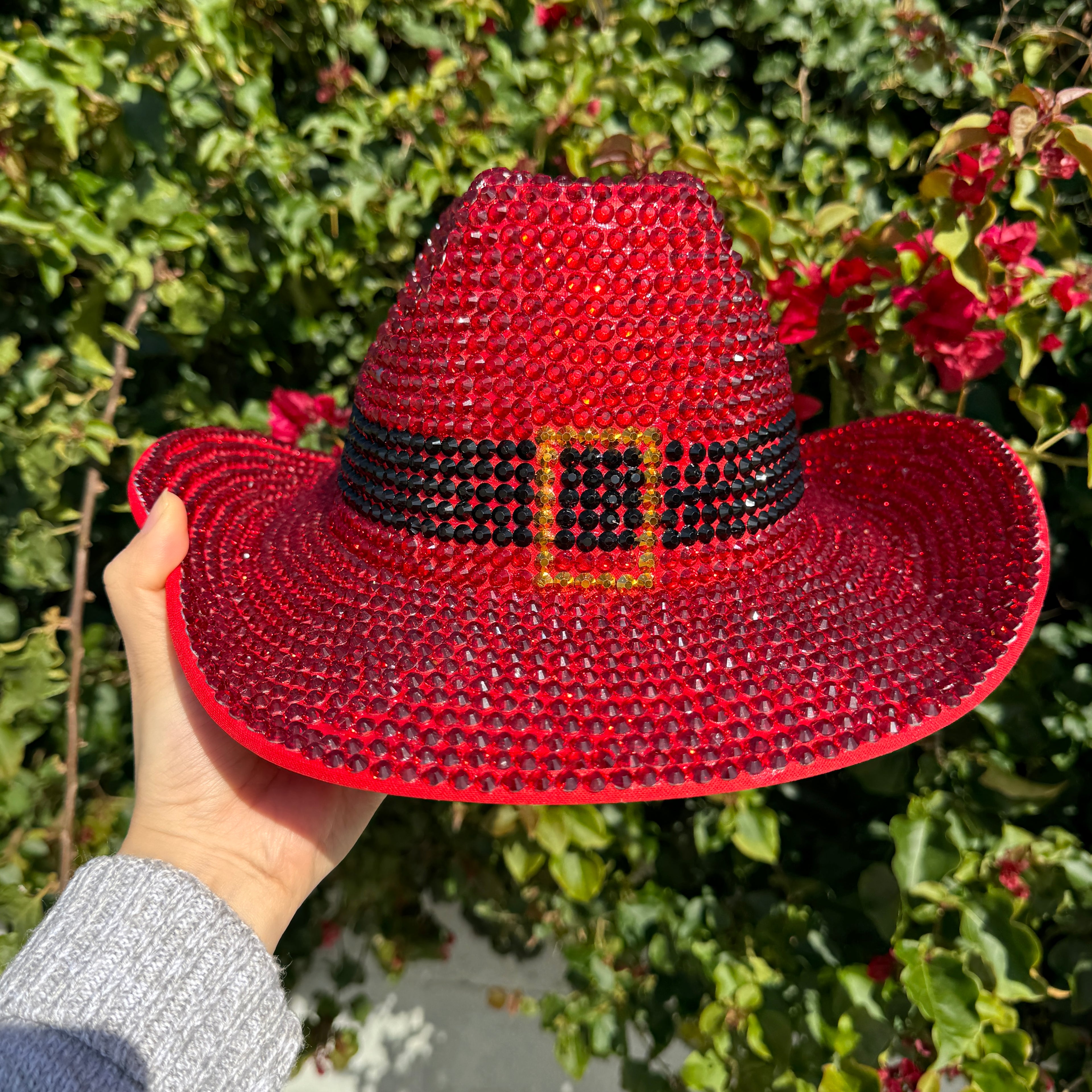 Fully Rhinestone Cowboy Hat, Diamond Bling Cowgirl Hat