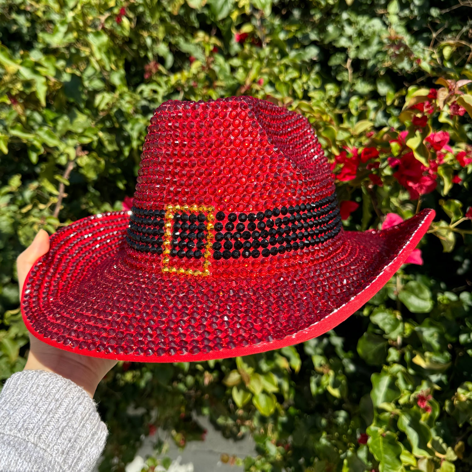 Fully Rhinestone Cowboy Hat, Diamond Bling Cowgirl Hat