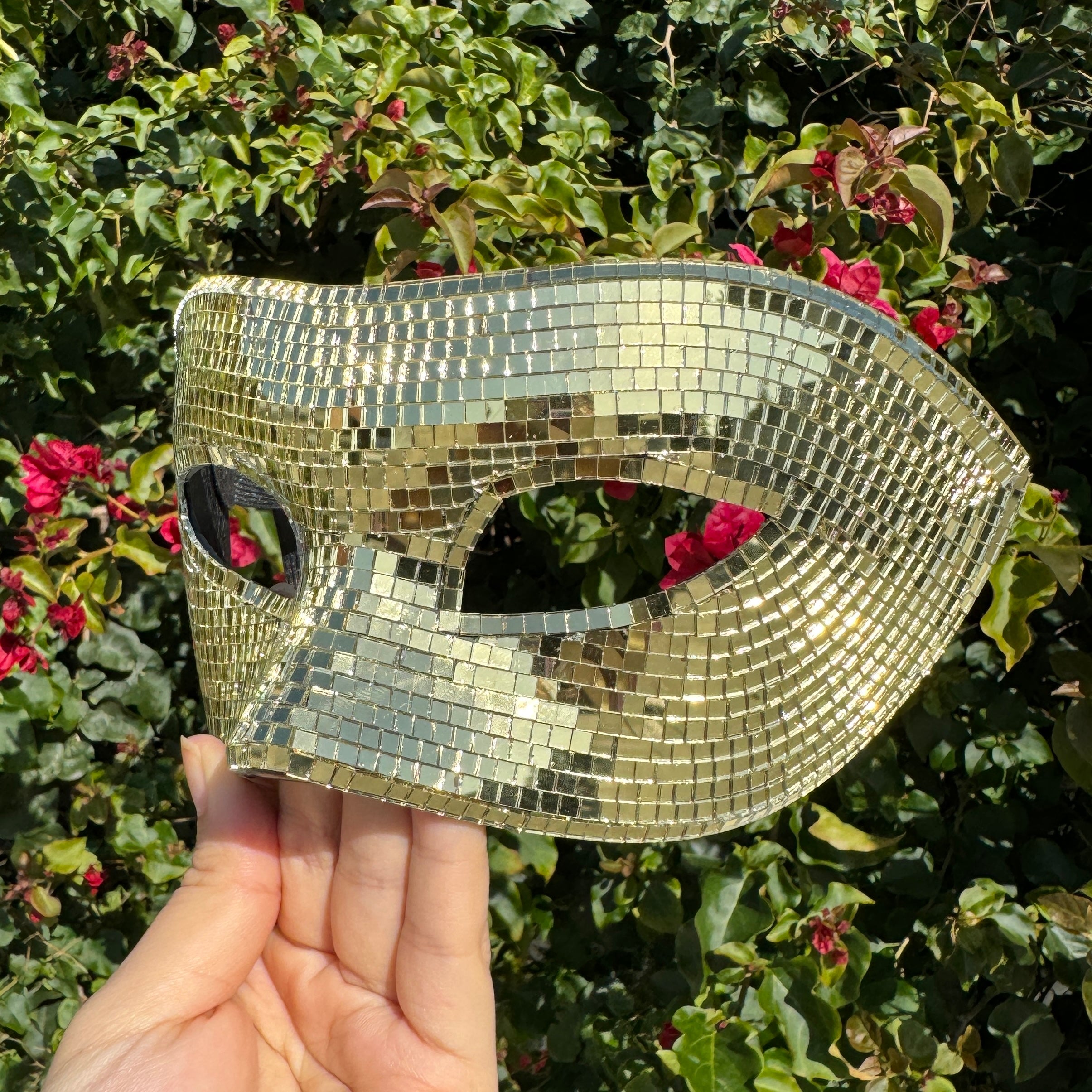 Rhinestone Masquerade Party Mask, Halloween Steampunk Party Masks